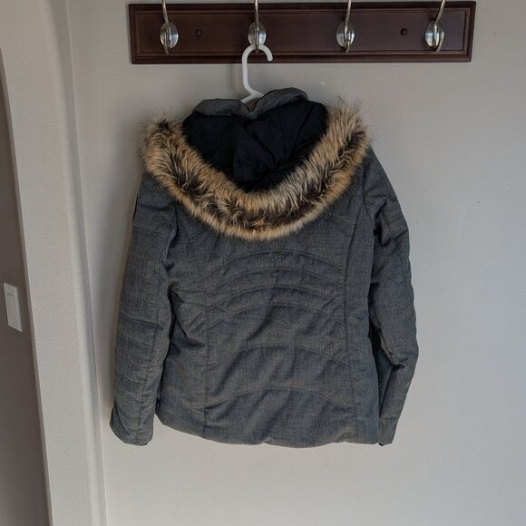 Obermeyer Tuscany Insulated Jacket - Women's - CHarcoal Size 8 - EUC Ski Jacket - Picture 12 of 16